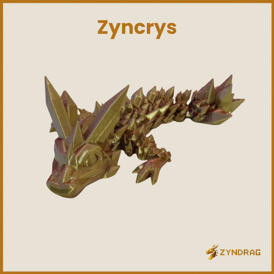 Zyncrys - Mini dragón de cristal