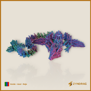 Zynmoon - Dragón de luna con alas