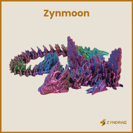 Zynmoon - Dragón de luna con alas