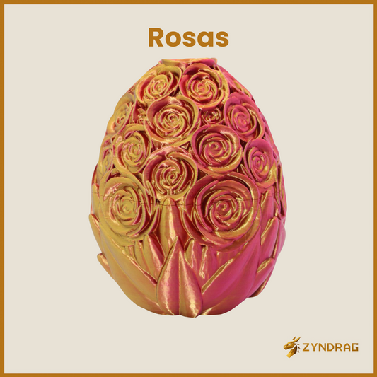 Huevo de rosas