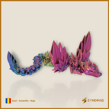 Zynrose - Dragón de espinas con alas