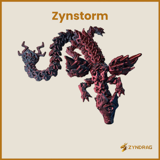 Zynstorm - Dragón de tormenta con alas