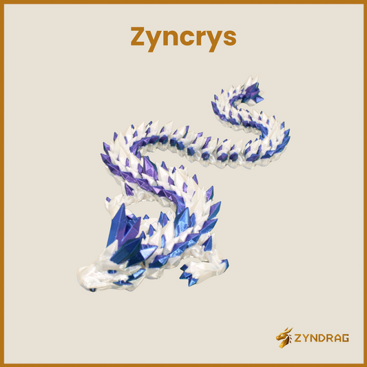 Zyncrys – Dragón de cristal (Multicolor)