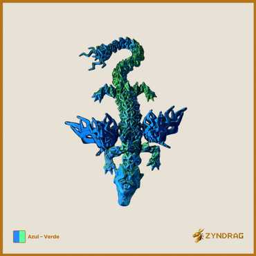 Zynstorm - Dragón de tormenta con alas