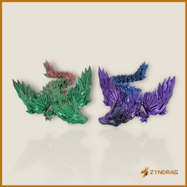 Zyncrys - Dragón de cristal con alas