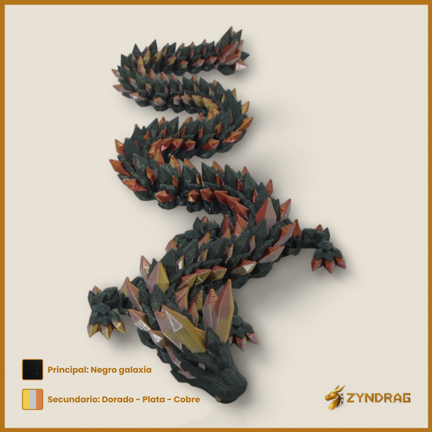 Zyncrys – Dragón de cristal (Multicolor)