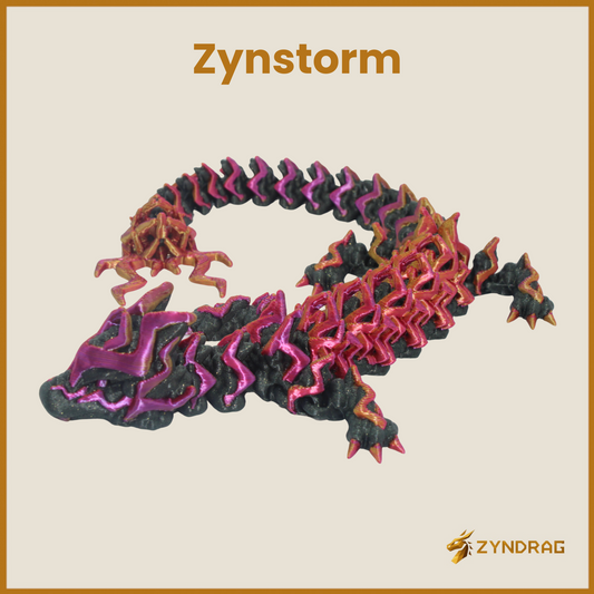 Zynstorm - Dragón de tormenta (Multicolor)