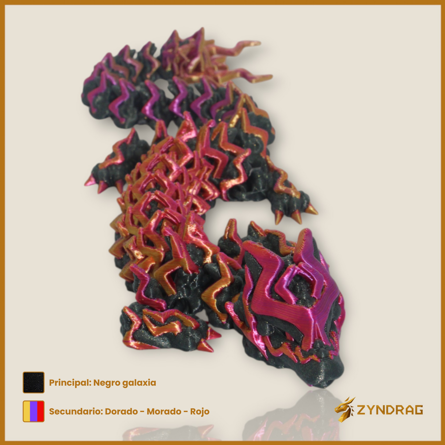 Zynstorm - Dragón de tormenta (Multicolor)