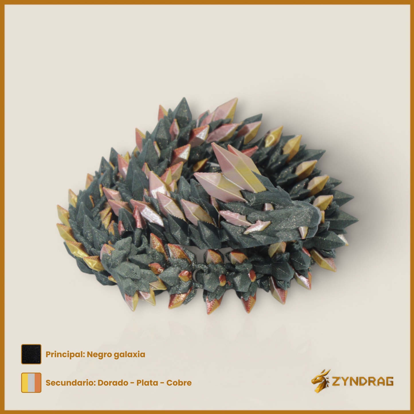 Zyncrys – Dragón de cristal (Multicolor)