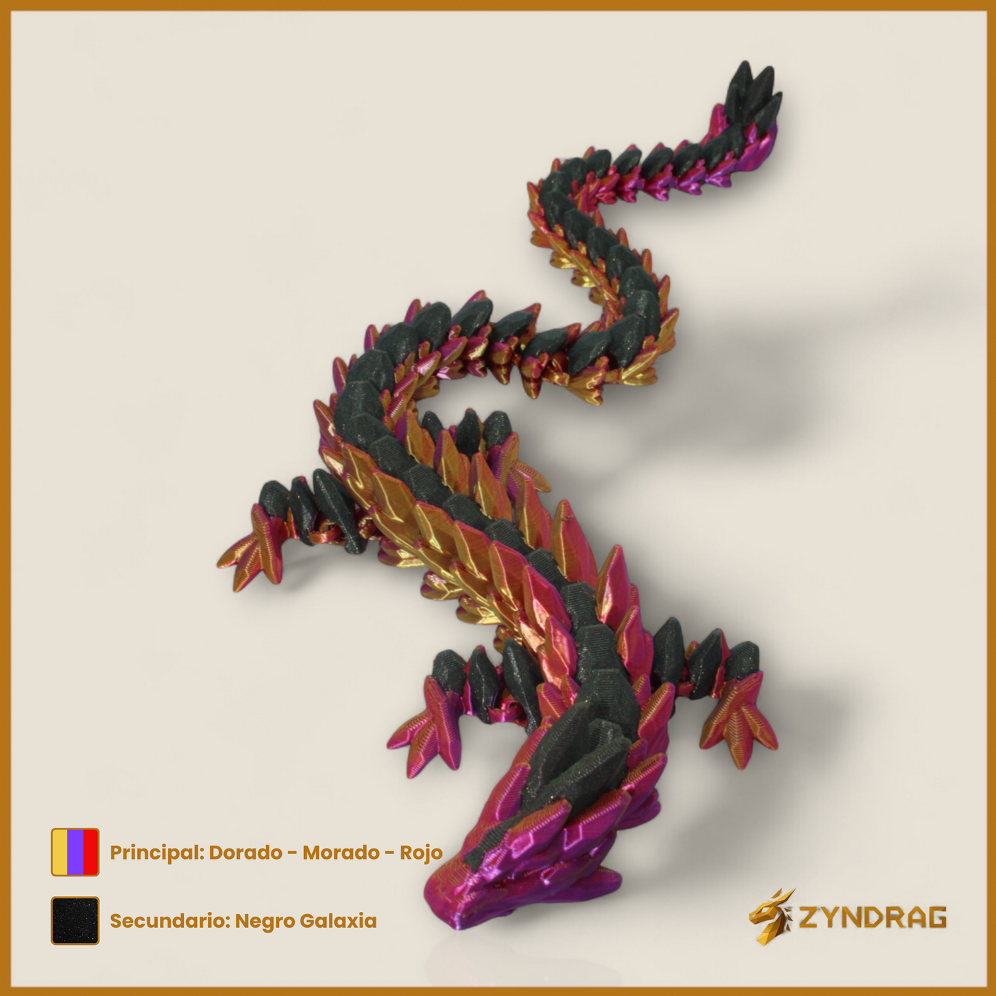 Zyngem - Dragón de gemas (Multicolor)