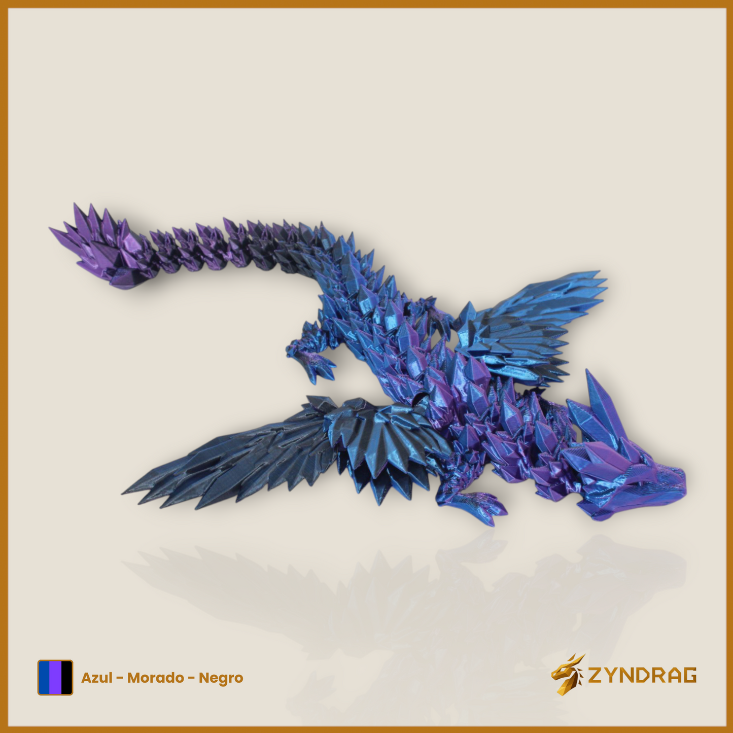 Zyncrys - Dragón de cristal con alas