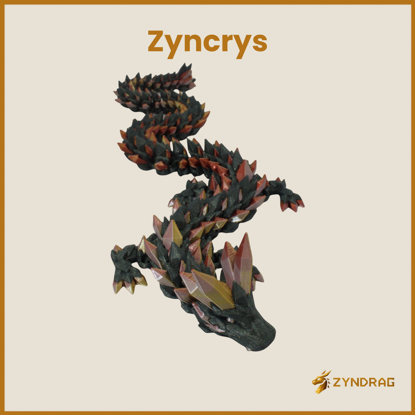 Zyncrys – Dragón de cristal (Multicolor)