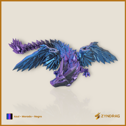 Zyncrys - Dragón de cristal con alas