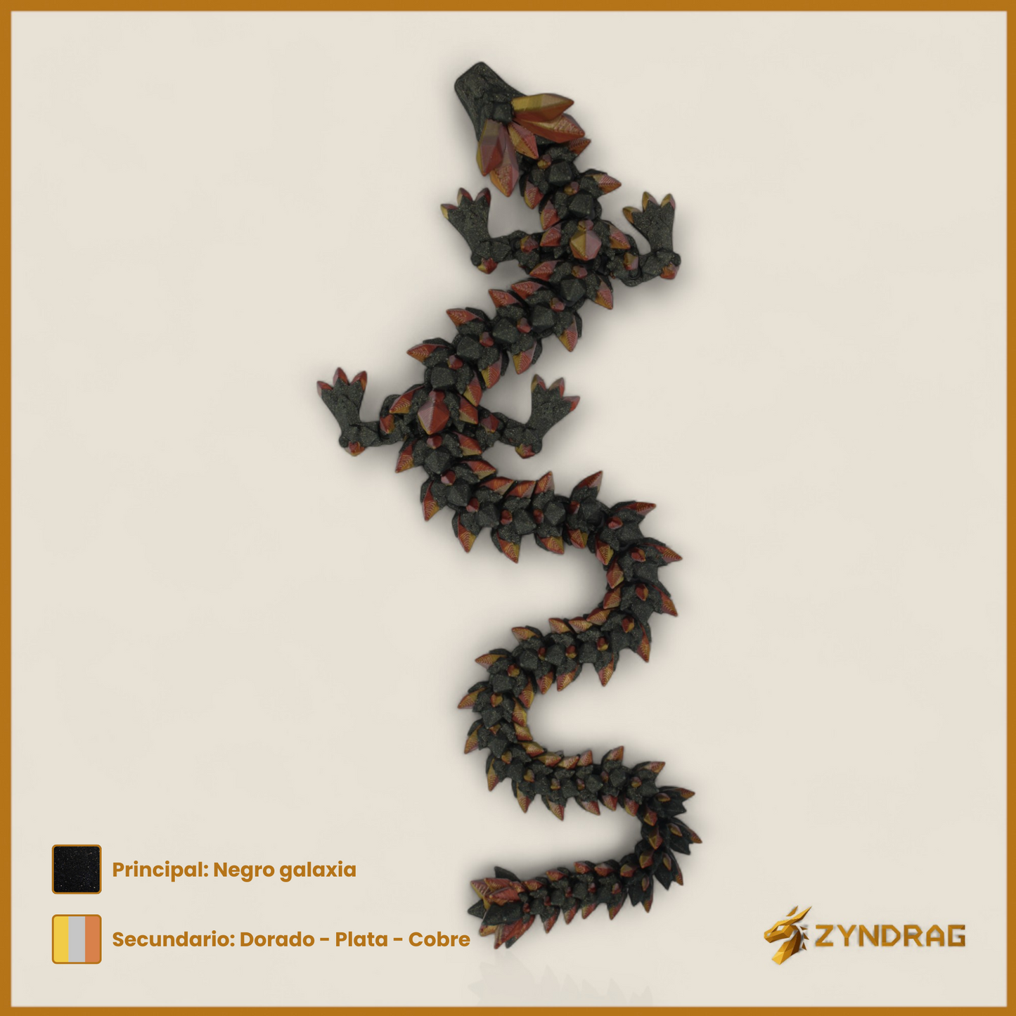 Zyncrys – Dragón de cristal (Multicolor)