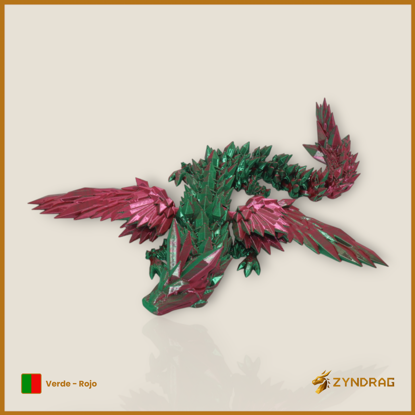 Zyncrys - Dragón de cristal con alas