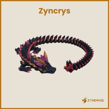 Zyncrys – Dragón de cristal (Multicolor)