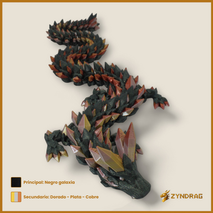 Zyncrys – Dragón de cristal (Multicolor)