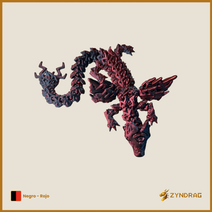 Zynstorm - Dragón de tormenta con alas