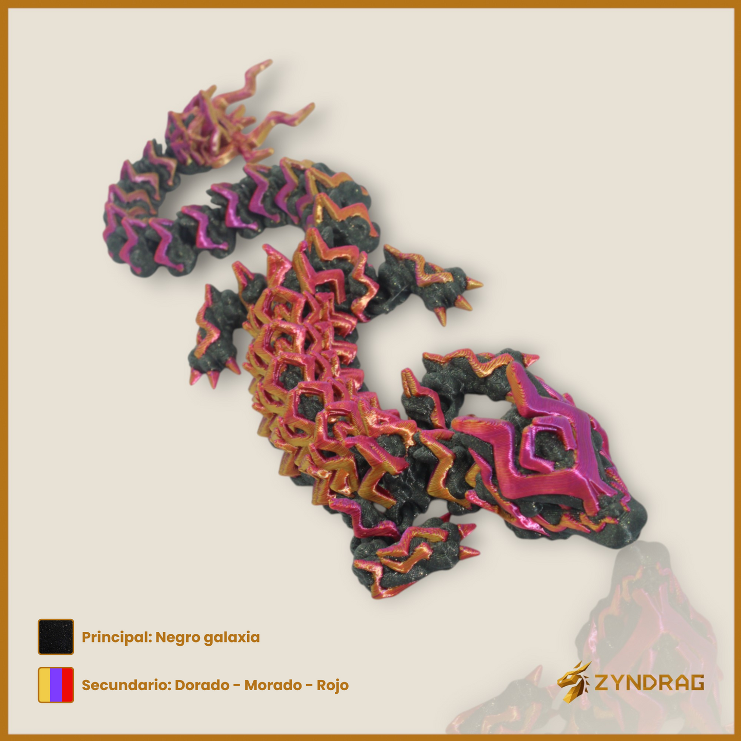 Zynstorm - Dragón de tormenta (Multicolor)