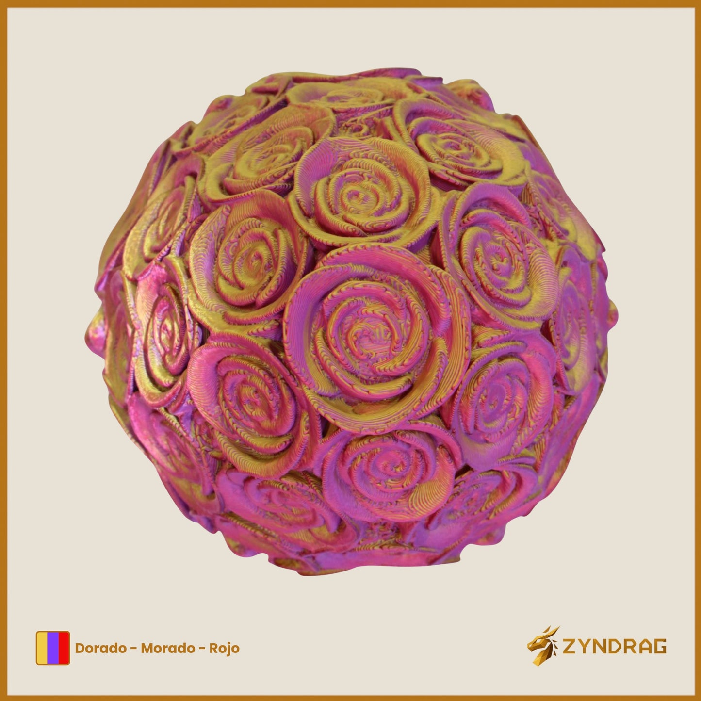 Huevo de rosas