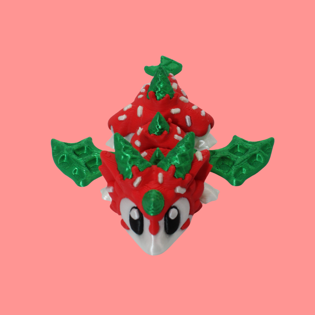 Dragón Helado Navideño