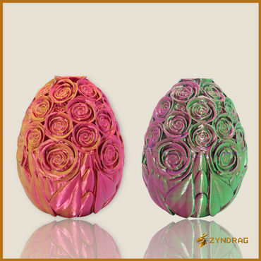 Huevo de rosas